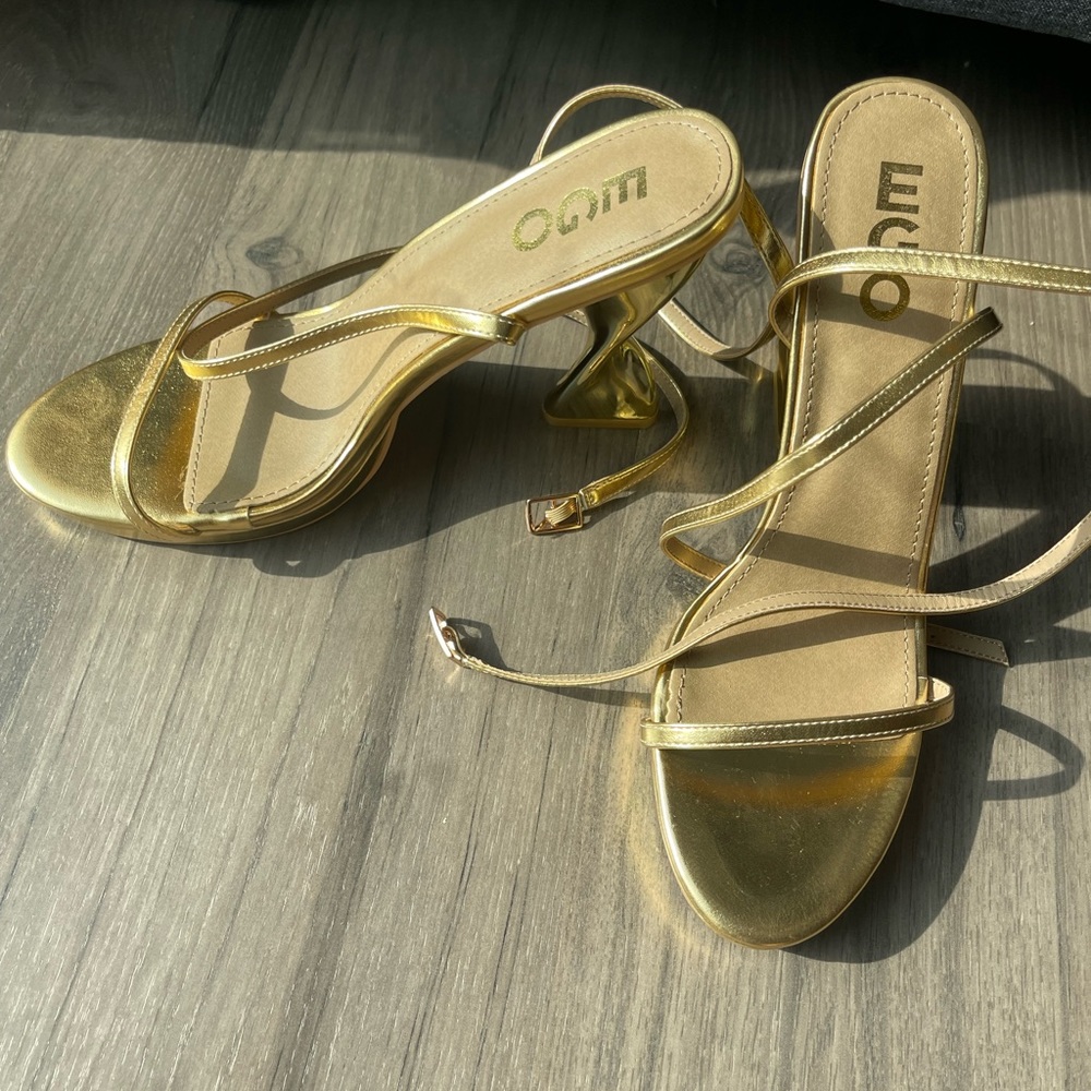 Ego Gold Heels